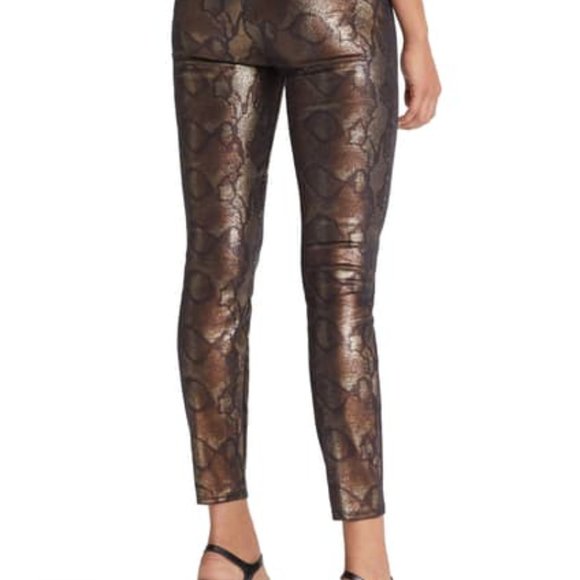 MOTHER Looker Snake Texture High Waist Skinny Pant - Picture 2 of 12